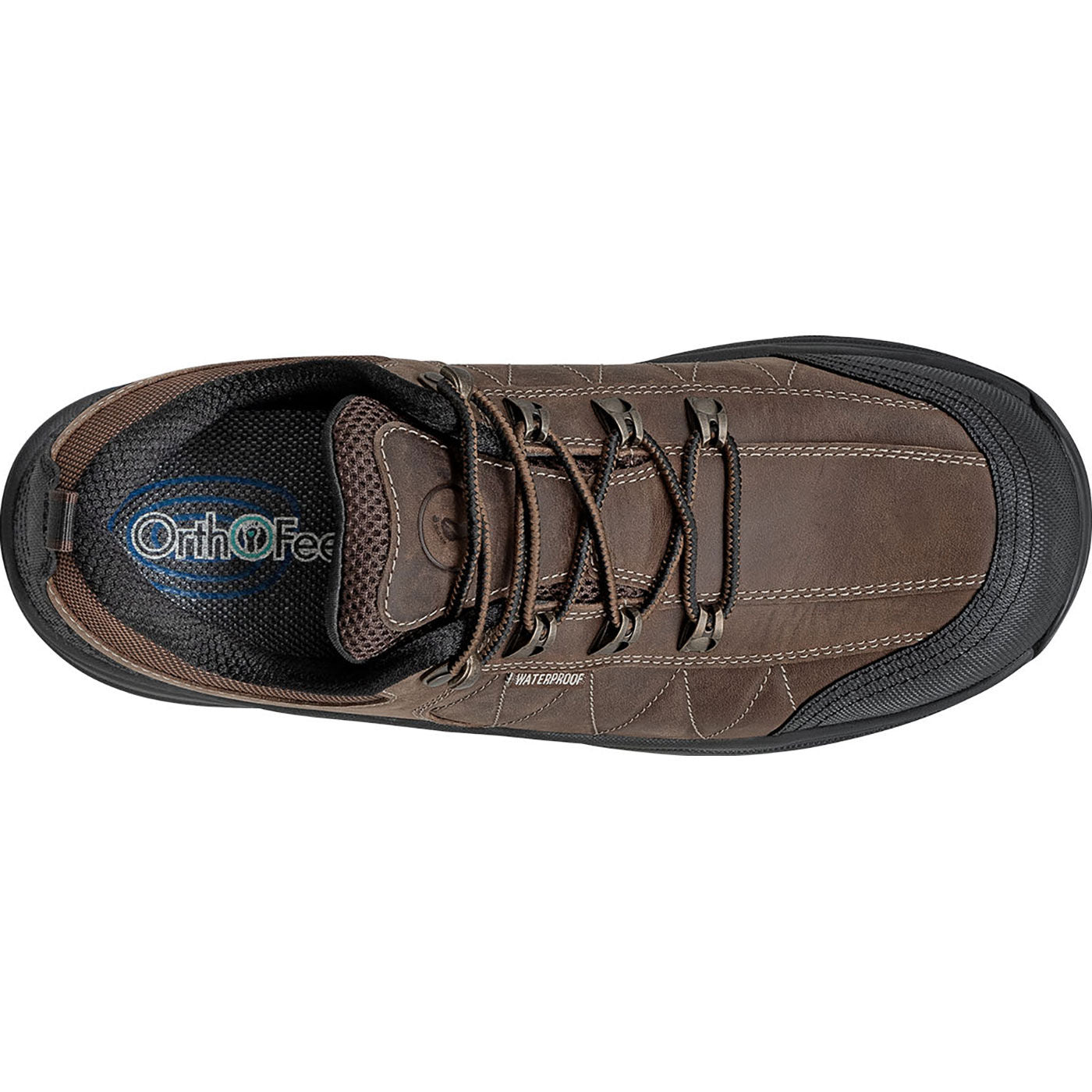 OrthoFeet Dolomite Men's Composite Toe Electrical Hazard Waterproof Work Oxford - birdseye