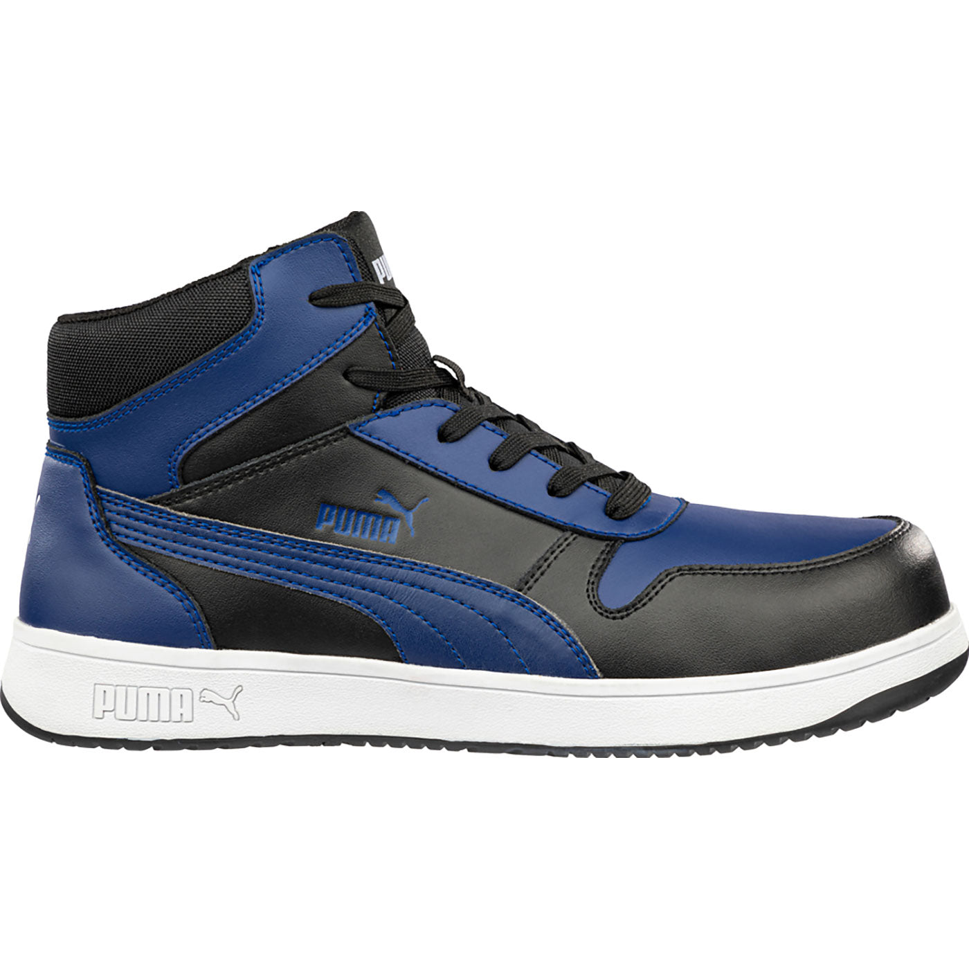 Puma Safety Heritage Frontcourt Mid Men's Composite Toe Static-Dissipative Athletic Work Shoe - profile