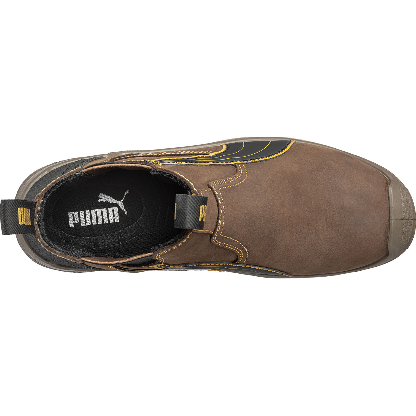 Puma Safety Tanami Mid Men's 6-inch Composite Toe Electrical Hazard Chelsea Work Boot - birdseye
