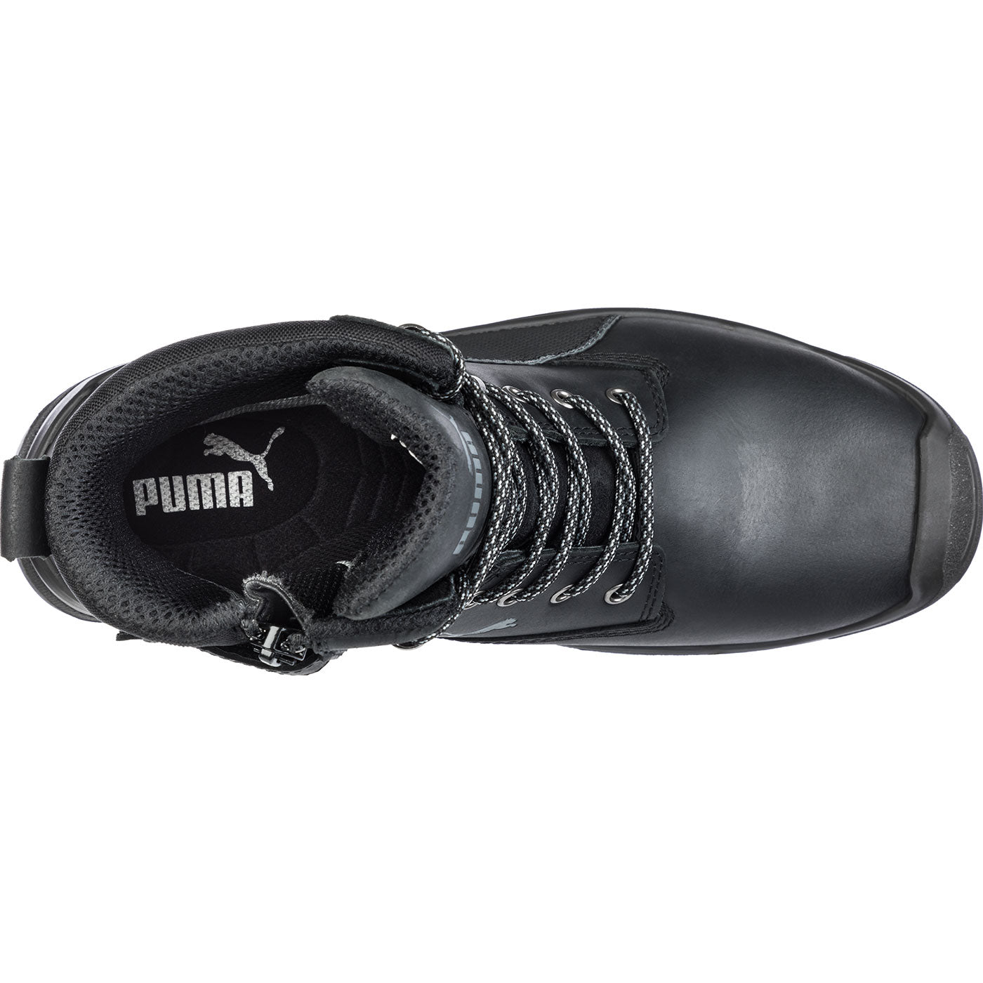 Puma Safety Conquest CTX Women's 7 inch Composite Toe Electrical Hazard Waterproof Side Zip Work Boot - birdseye
