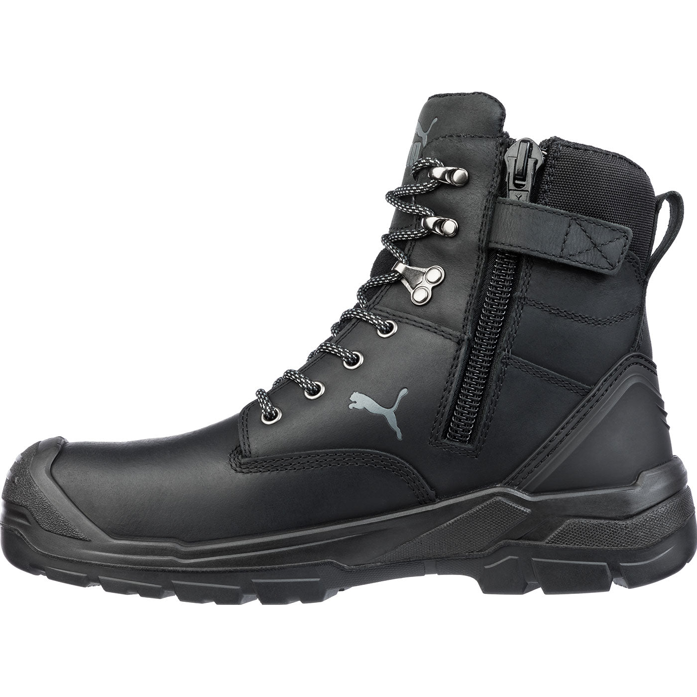 Puma Safety Conquest CTX Women's 7 inch Composite Toe Electrical Hazard Waterproof Side Zip Work Boot - profile
