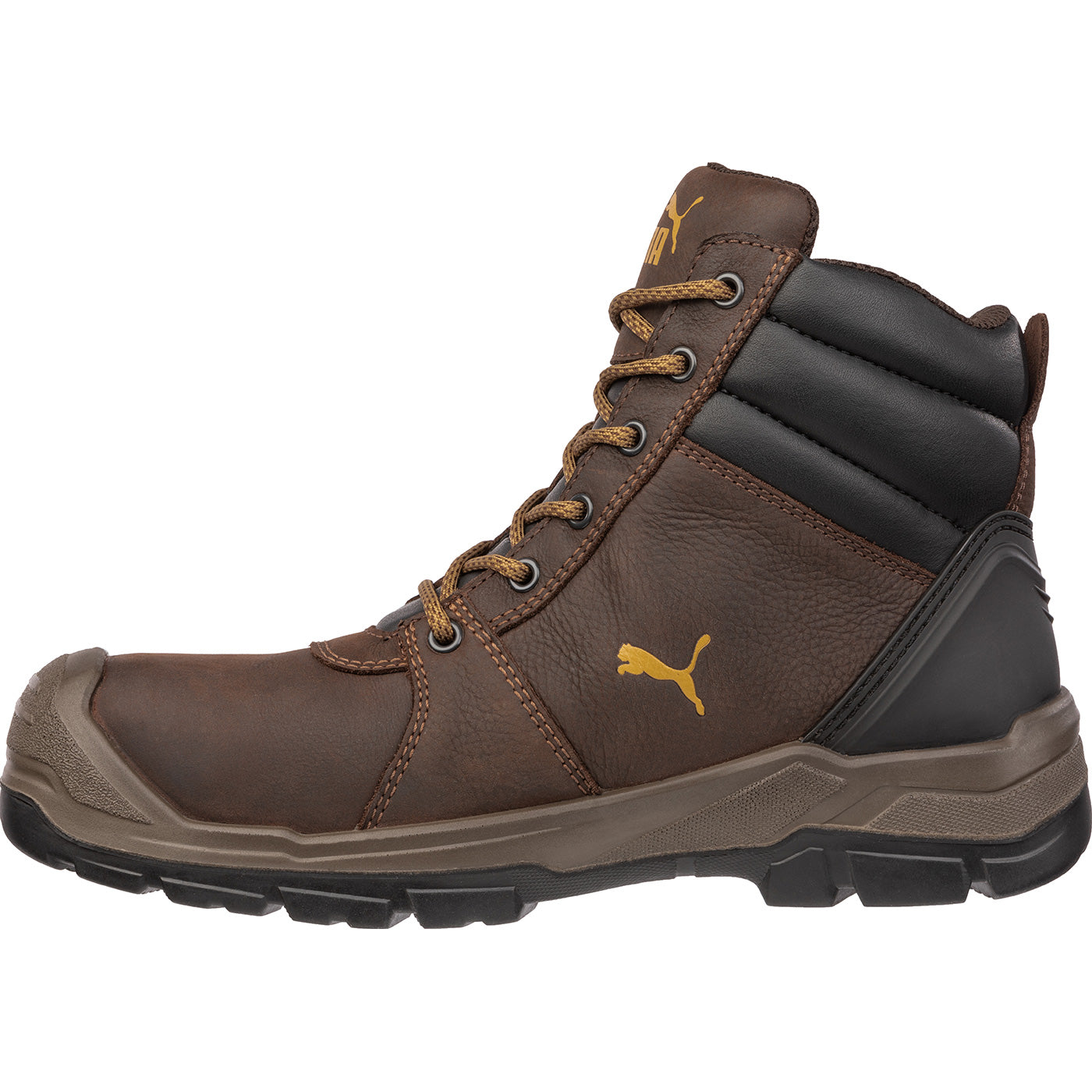 Puma Safety Tornado CTX Mid Men's 6 inch Composite Toe Electrical Hazard Waterproof Work Hiker - profile