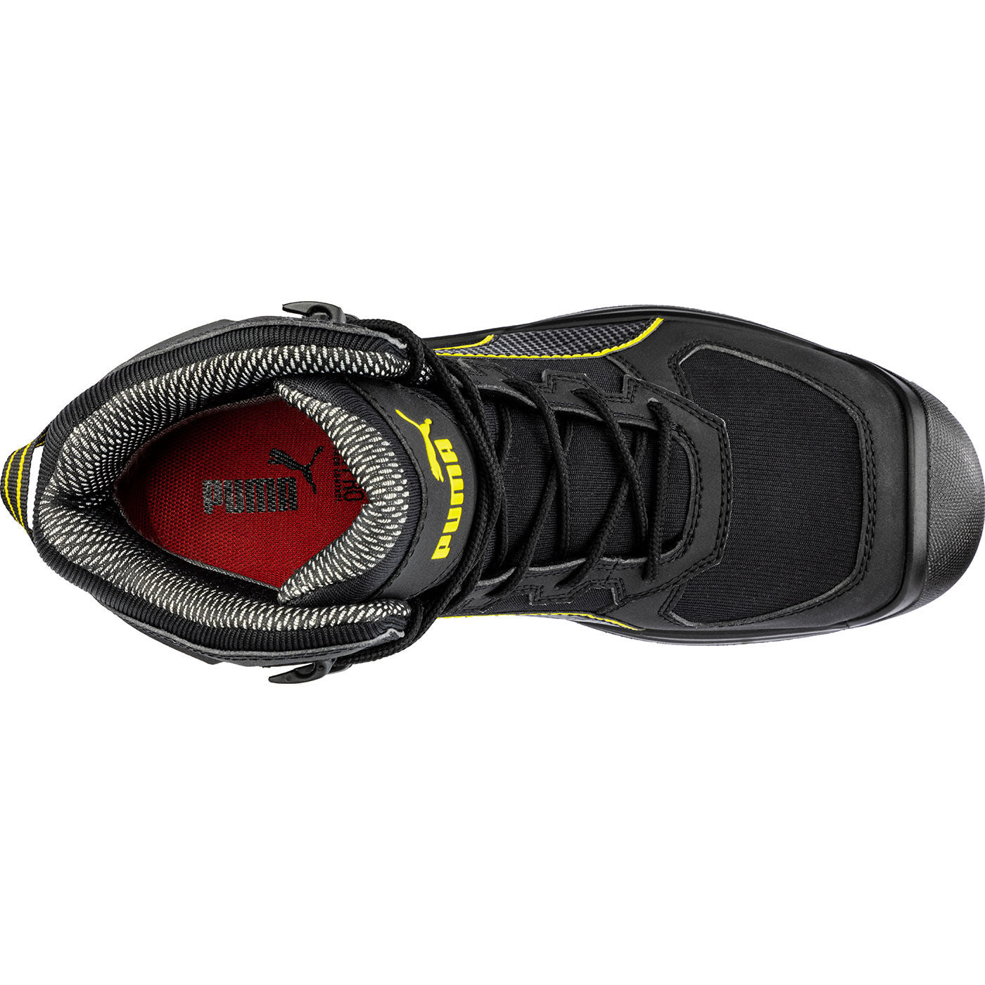 Puma Safety Rock HD Mid Men's Composite Toe Waterproof Work Hiker - birdseye