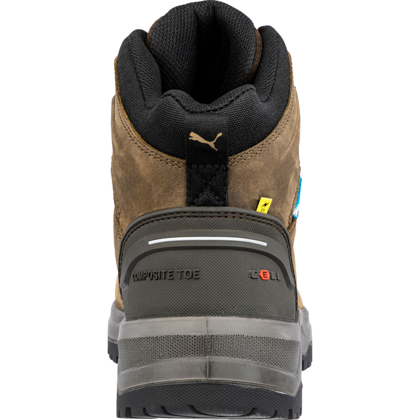 Puma Safety Iron HD Mid Men's Composite Toe Electrical Hazard Waterproof Work Hiker - back