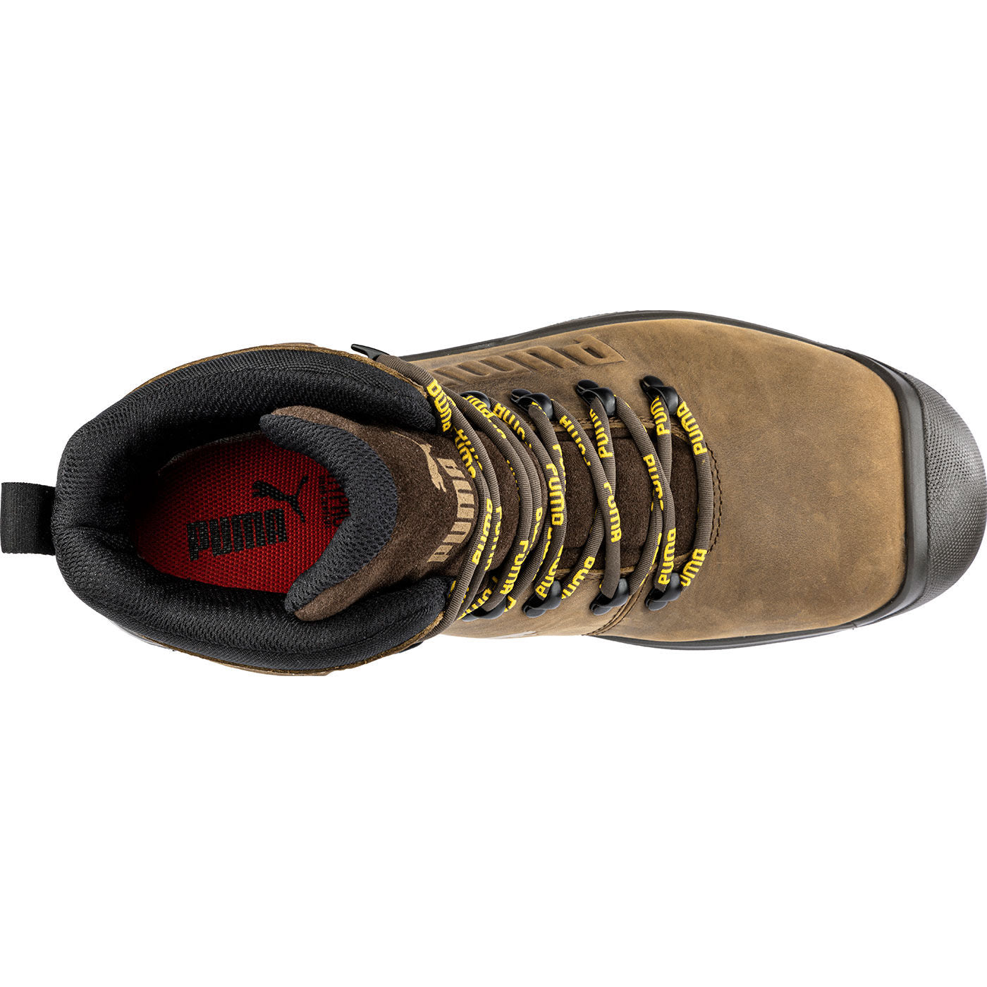 Puma Safety Iron HD Mid Men's Composite Toe Electrical Hazard Waterproof Work Hiker - birdseye