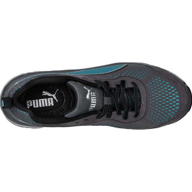 Puma Safety Motion Protect Fuse Knit 2.0 Women's Fiberglass Toe Electrical Hazard Athletic Work Shoe - birdseye