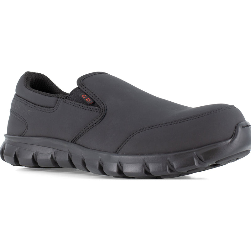 Reebok Sublite Cushion Work Women's Composite Toe Conductive Slip-On Work Shoe - main