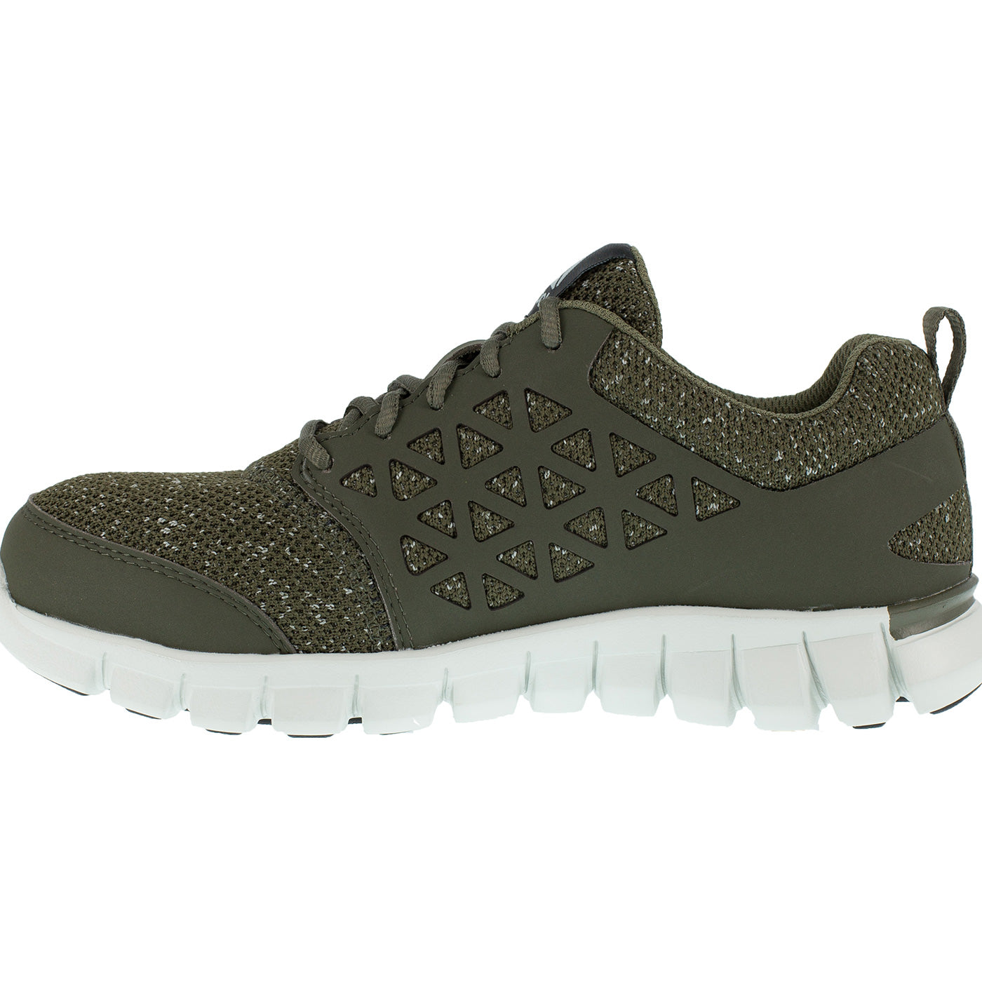 Reebok Sublite Cushion Work Women's Composite Toe Electrical Hazard Athletic Work Shoe - profile