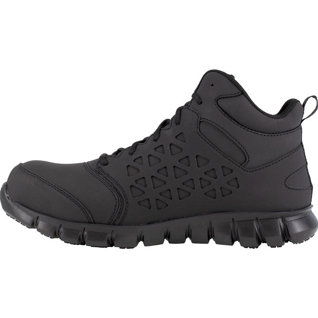 Reebok Sublite Cushion Work Mid Men's Composite Toe Electrical Hazard Athletic Shoe - profile