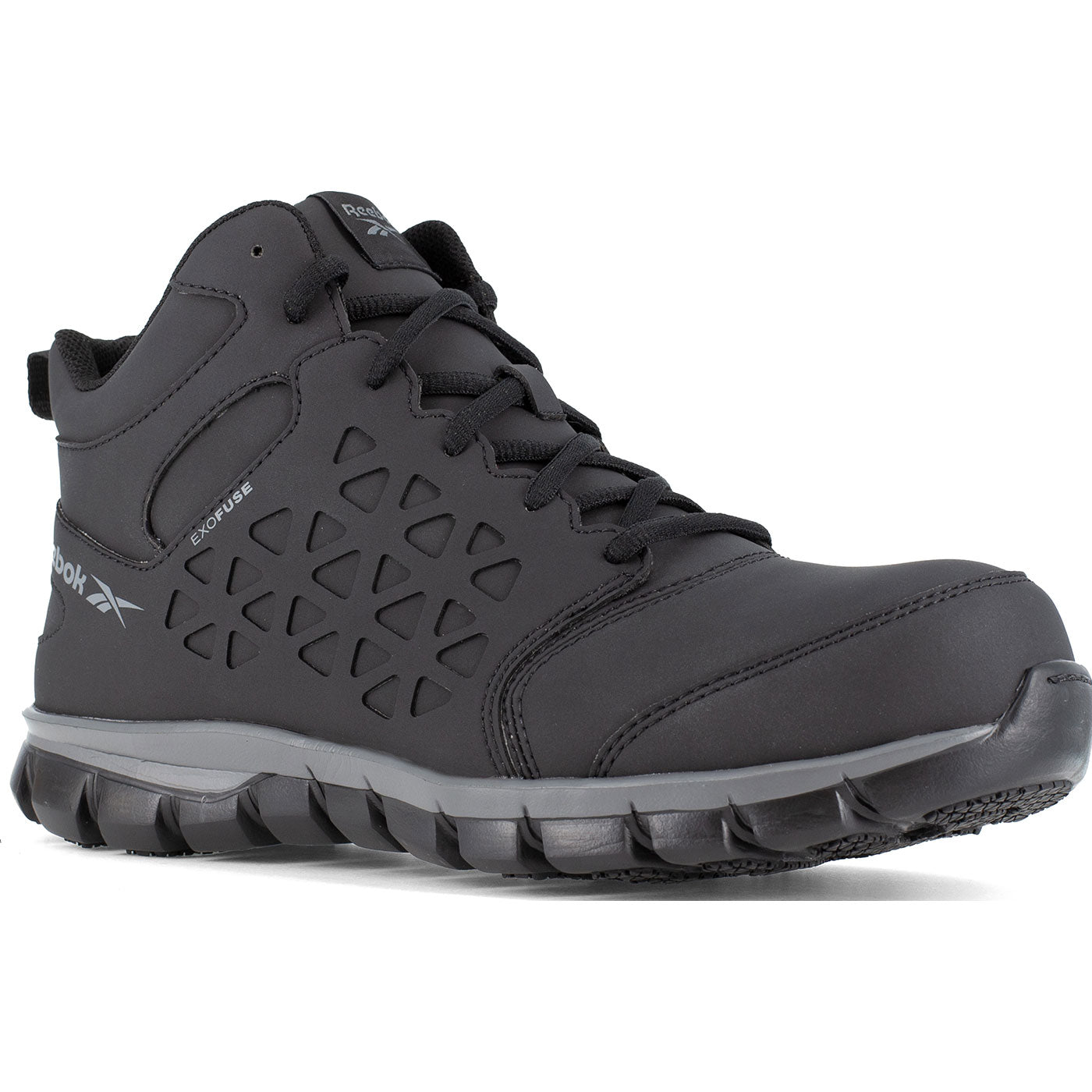Reebok Sublite Cushion Work Mid Men's Composite Toe Static-Dissipative Athletic Shoe - main