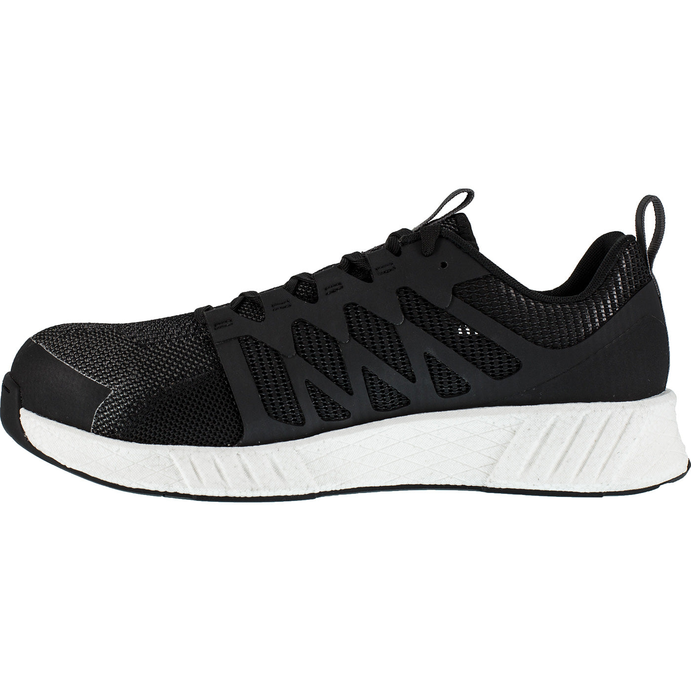 Reebok Fusion Flexweave Work Women's Composite Toe Electrical Hazard Athletic Work Shoe - profile