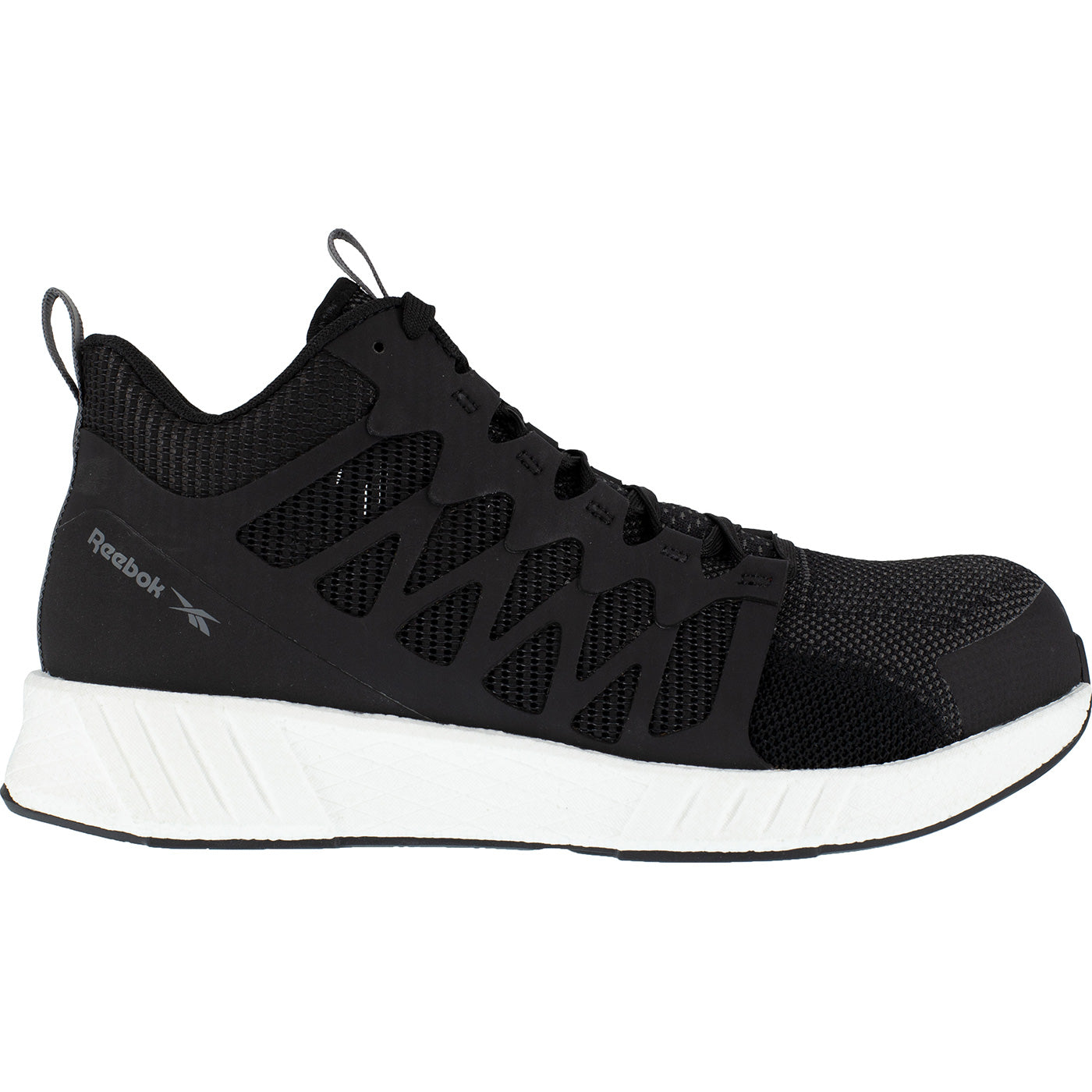 Reebok Fusion Flexweave Work Men's Composite Toe Electrical Hazard Mid-Cut Athletic Shoe - profile