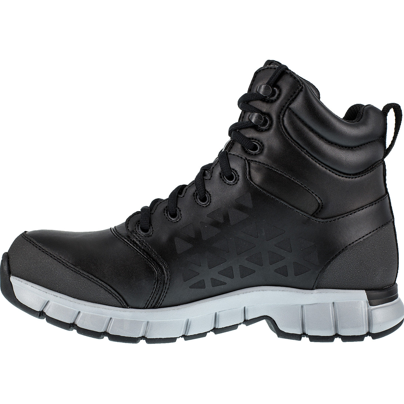 Reebok Sublite Cushion Work Men's 6 inch Alloy Toe Electrical Hazard Athletic Work Shoe - profile