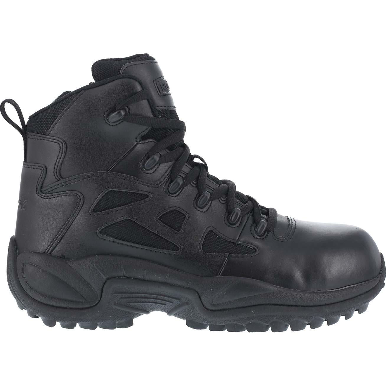 Reebok Rapid Response RB Composite Toe Side Zip Duty Shoe - profile