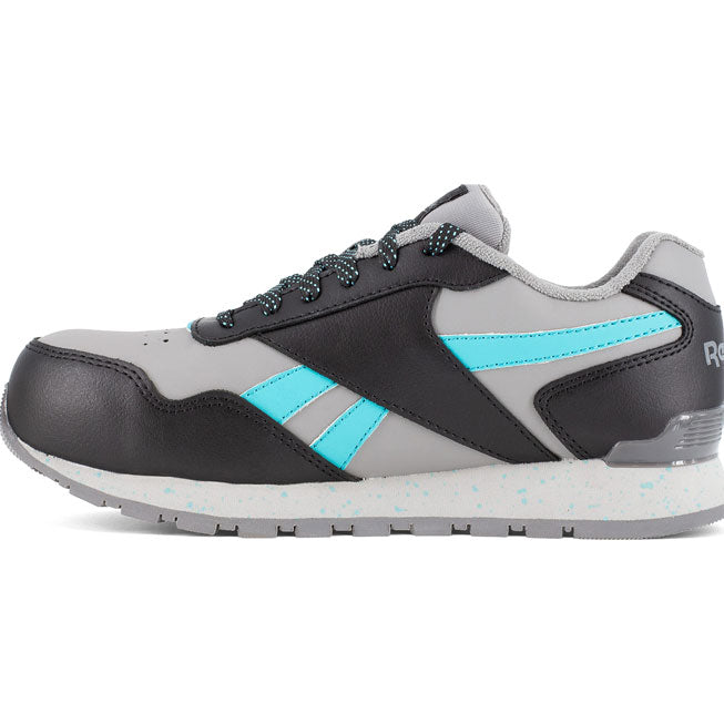 Reebok Work Harman Women's Composite Toe Electrical Hazard Leather Athletic Work Shoe - profile