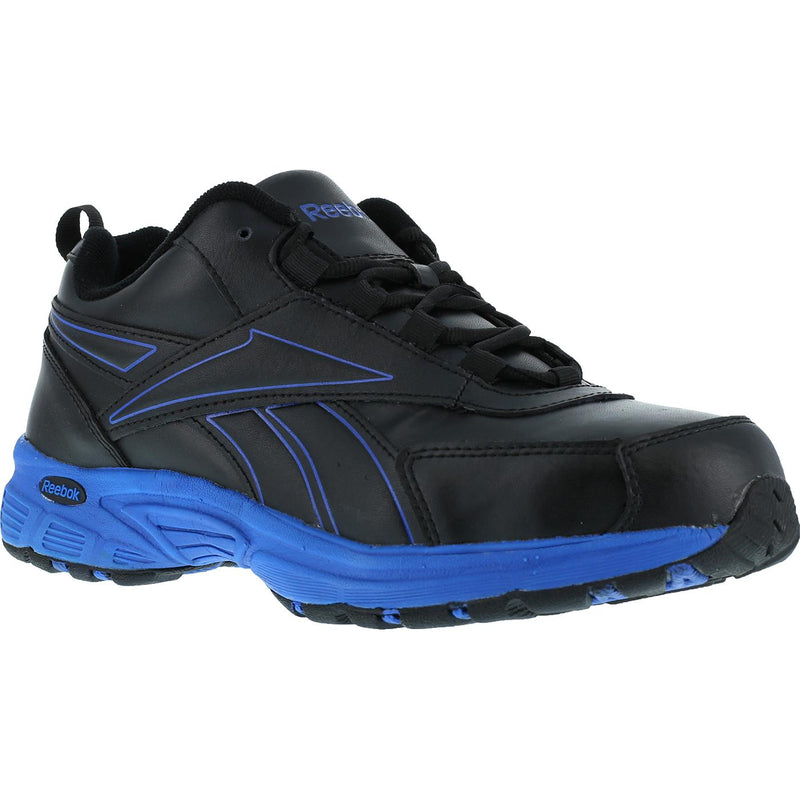Reebok Ateron Men's Black Blue Steel Toe Work Athletic Shoe - main