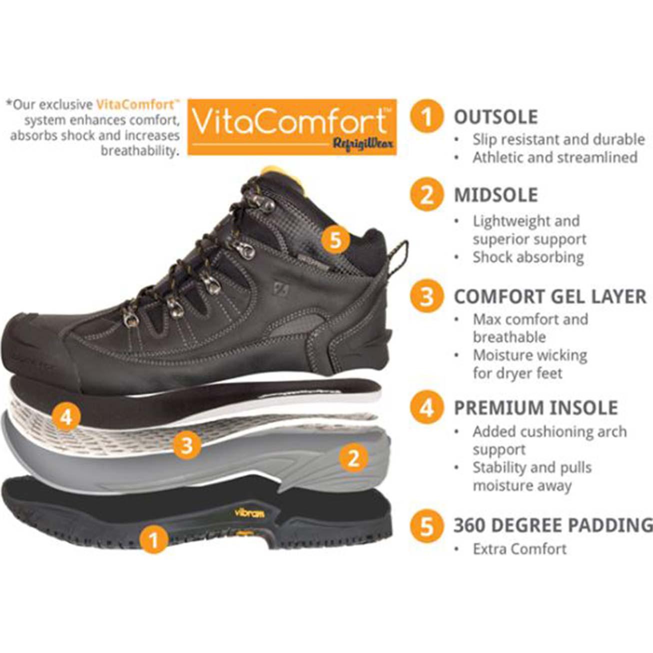 RefrigiWear Ice Logger Composite Toe Waterproof 400g Insulated Work Boot - 12