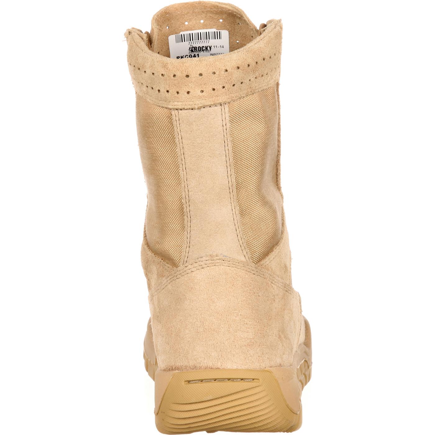 Rocky Lightweight Commercial Military Boot - back