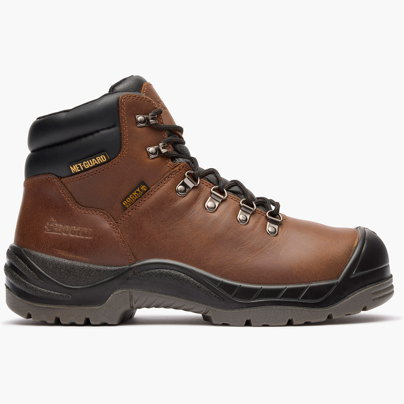 Rocky Worksmart Composite Toe Internal Met Guard Waterproof Work Boot ...