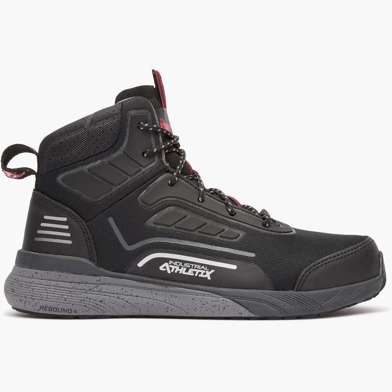 Rocky Industrial Athletix Women's Black Composite Toe Work Boot - profile