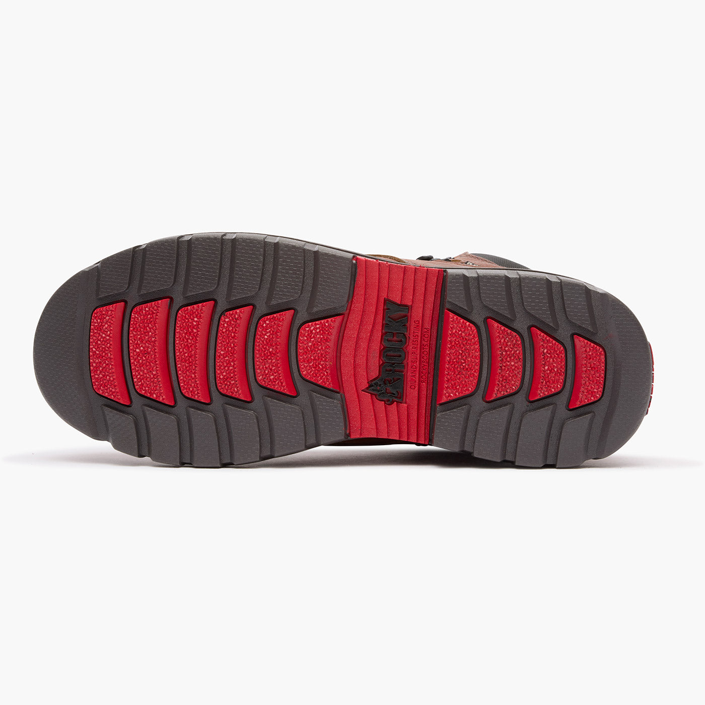 ""Rocky Worksmart 6"" Waterproof Composite Toe Work Boot" - outsole"