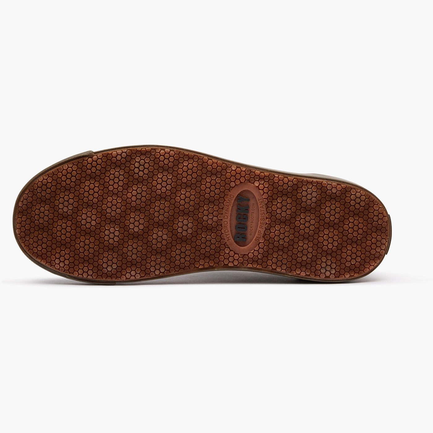 Rocky Dry-Strike Waterproof Green & Orange Deck Boot - outsole