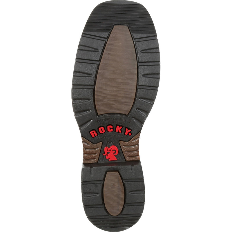 Rocky Original Ride FLX Steel Toe Waterproof Western Boot - outsole