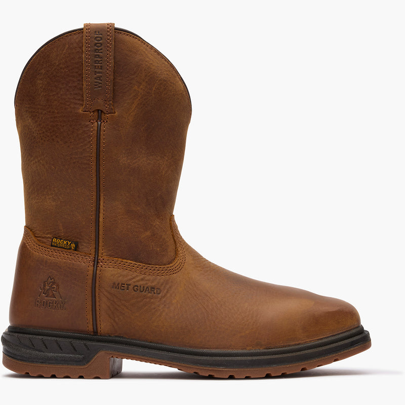 Rocky Worksmart Met Guard Composite Toe Waterproof Western Boot - profile