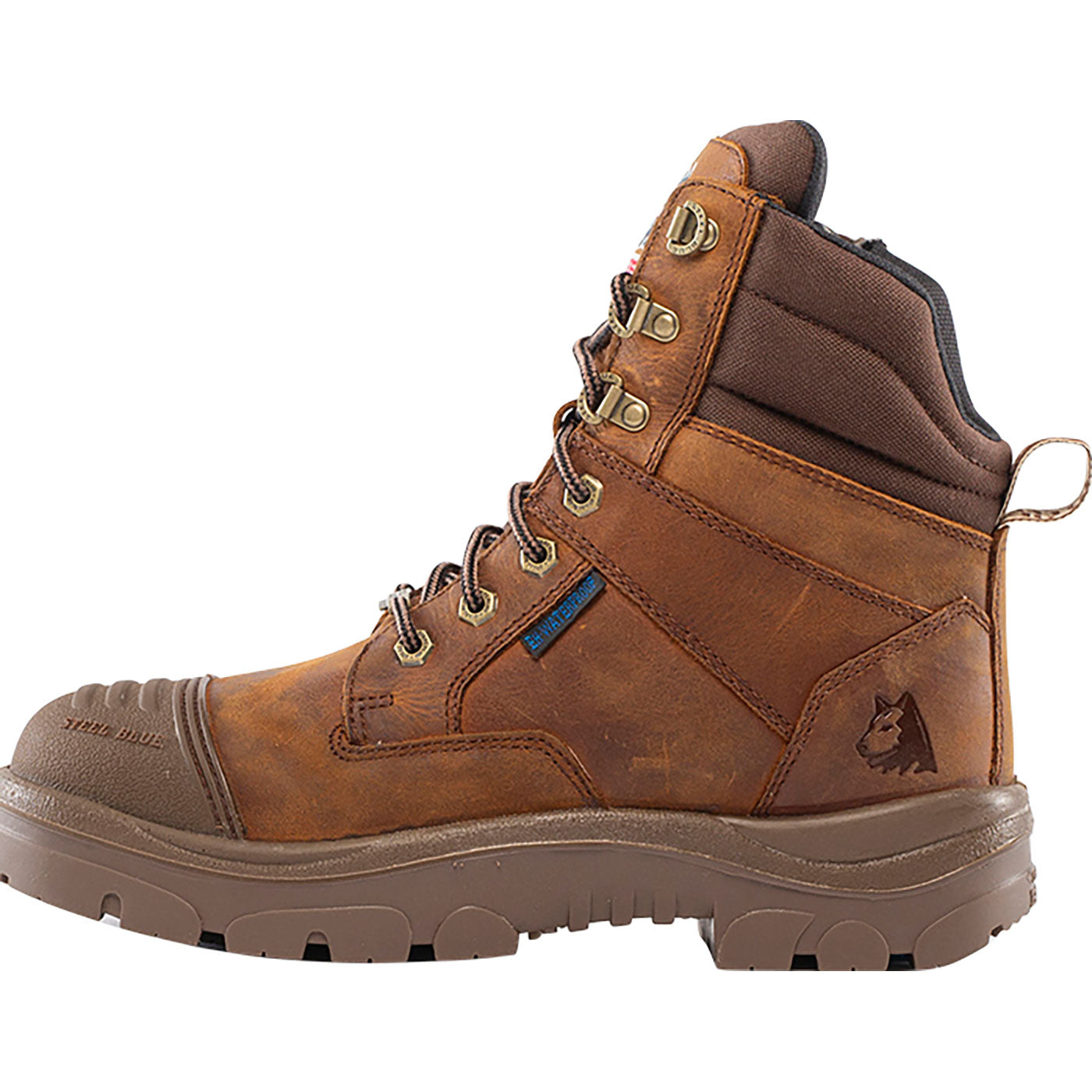 Steel Blue Southern Cross Scuff Zip Men's 6 inch Steel Toe