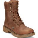 Justin Work Stampede Rush Corbett Men's 8-Inch Nano Composite Electrical Hazard Waterproof Work Boot - main
