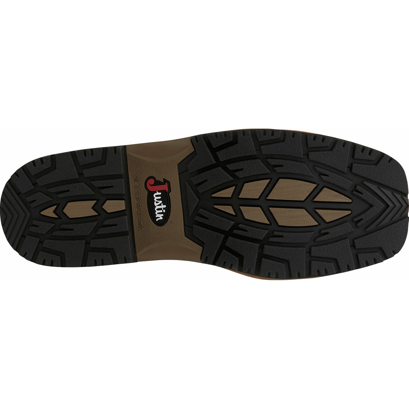 Justin Work Hybred® Derrickman Croc Print Men's Composite Toe