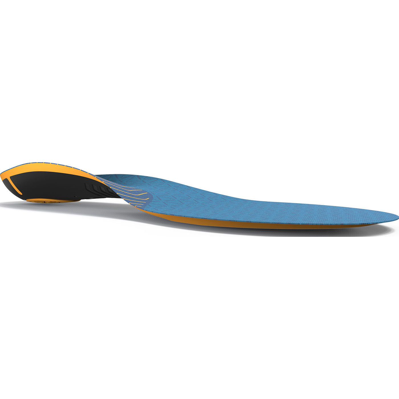 Superfeet Work Slim-Fit Cushion Unisex Insole - profile