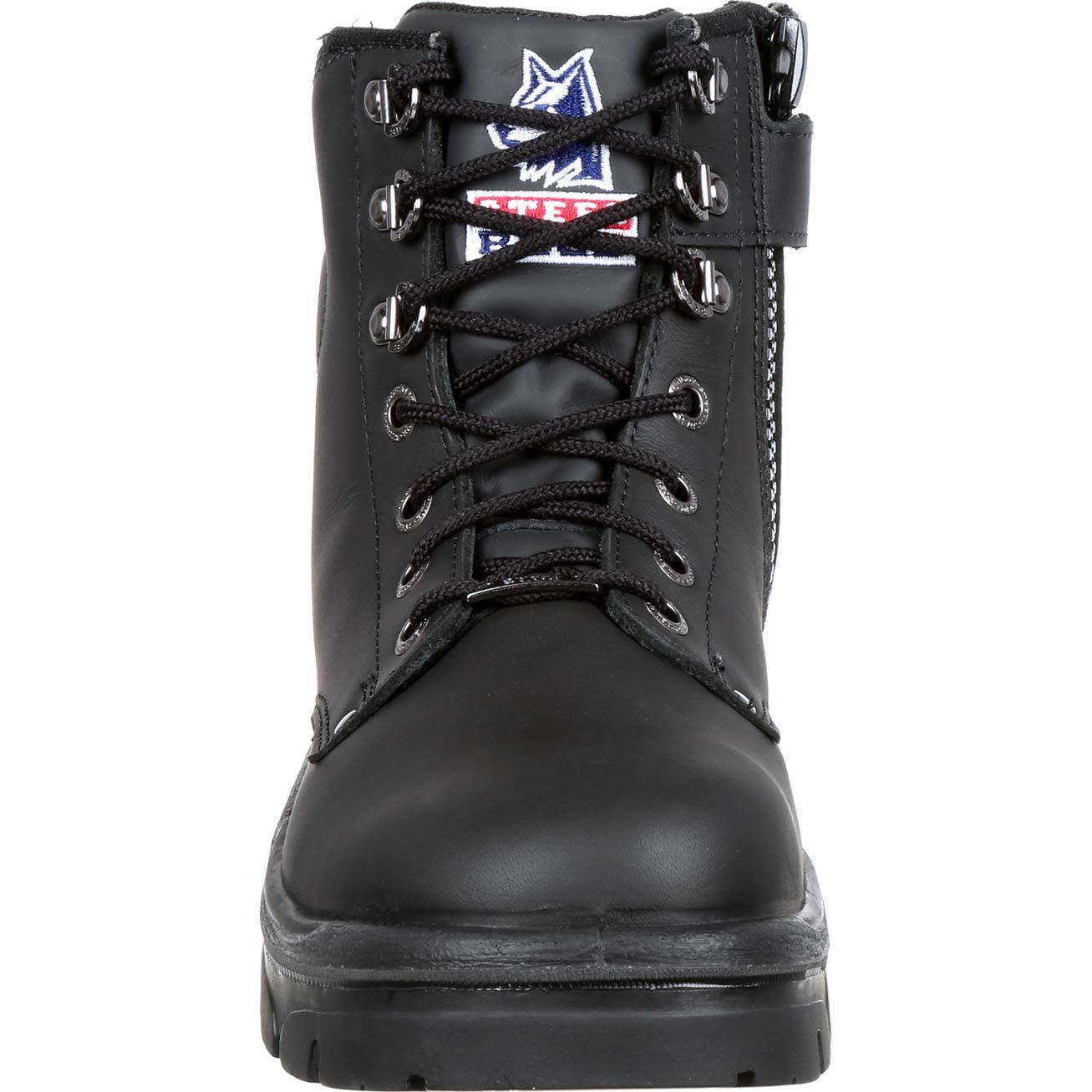 Steel Blue Argyle Zip Steel Toe Static-Dissipative Work Boot