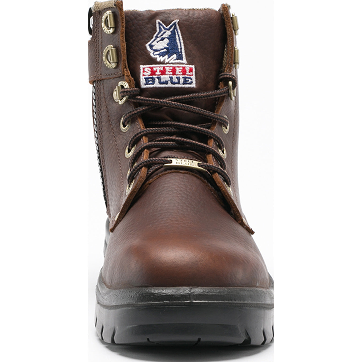 Steel Blue Argyle Zip Men's 6 inch Steel Toe Electrical Hazard Work Boot - front