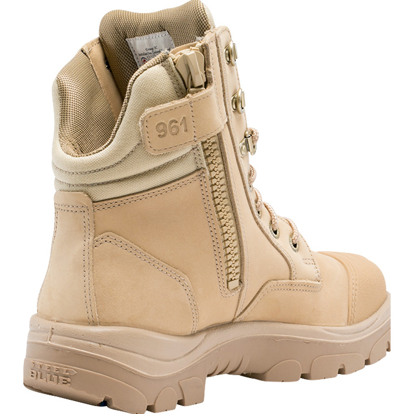Steel Blue Southern Cross Zip Men's 6 inch Steel Toe Electrical Hazard Work Boot - profile