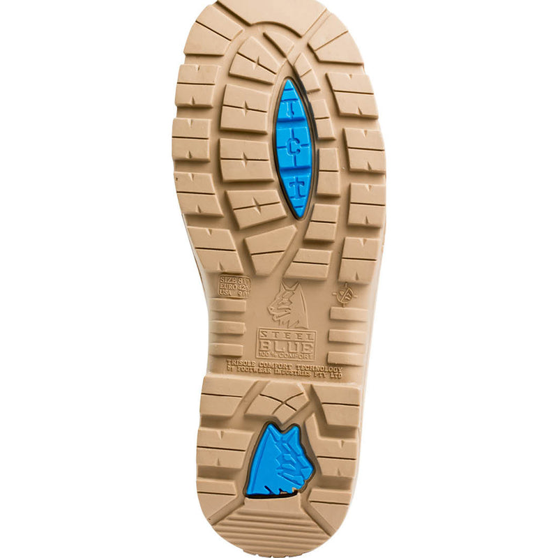 Steel Blue Southern Cross Zip Men's 6 inch Steel Toe Electrical Hazard Work Boot - outsole