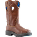 Steel Blue - Blue Heeler Men's Steel Toe Electrical Hazard Waterproof Pull-On Western Work Boot - main