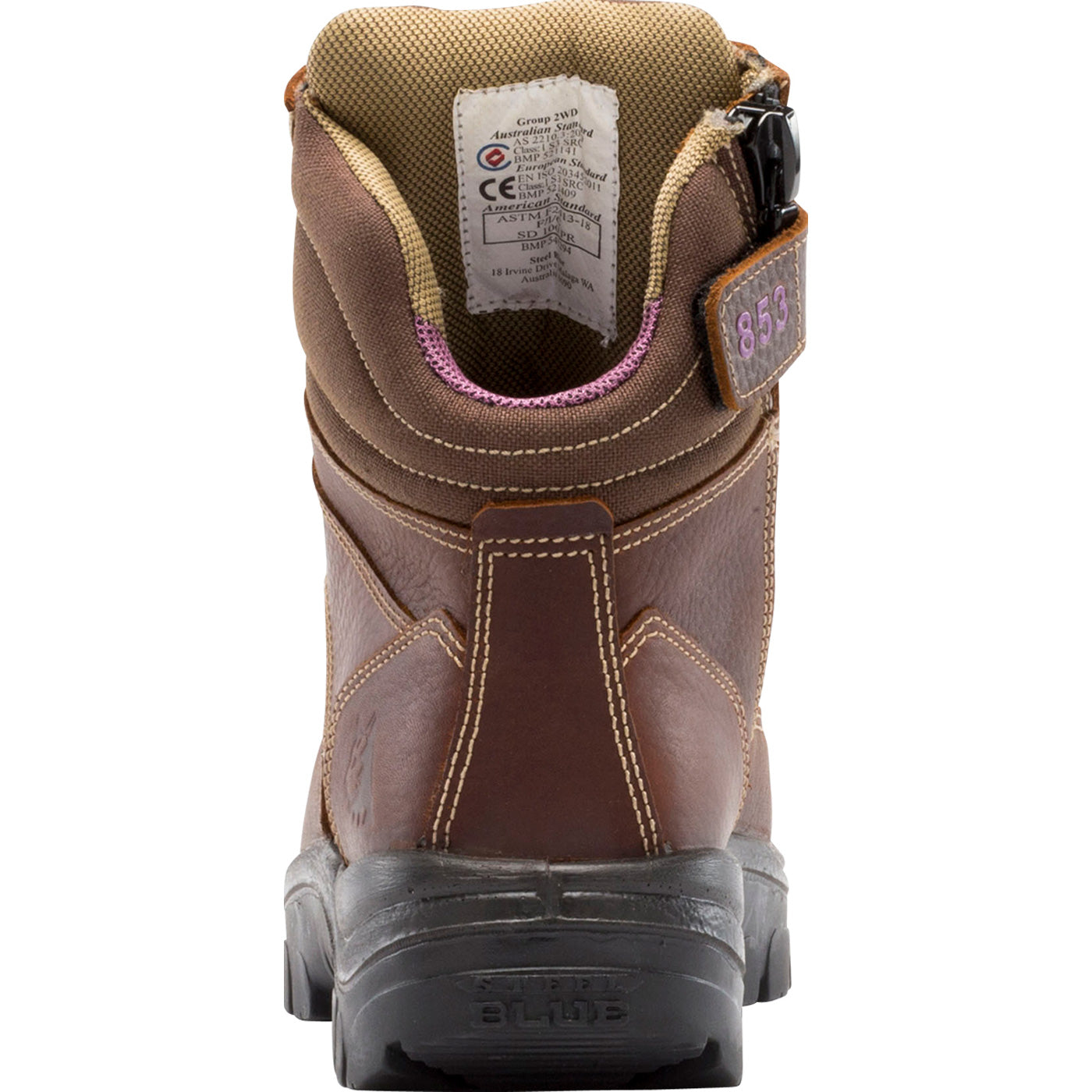 Steel Blue Southern Cross Zip Women's Steel Toe Internal