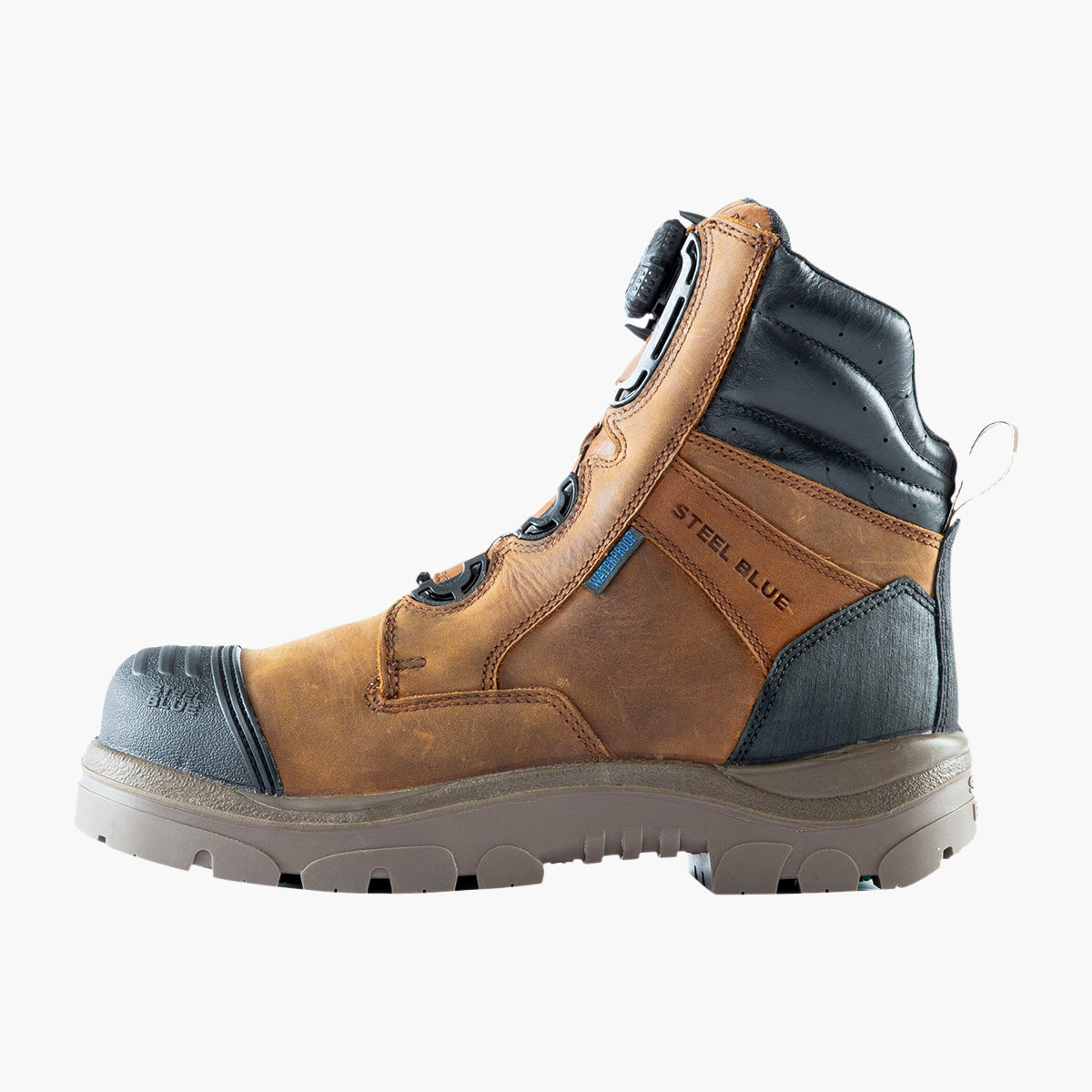 Steel Blue Southern Cross Men's 6-Inch Composite Toe Electrical Hazard Waterproof Work Boot