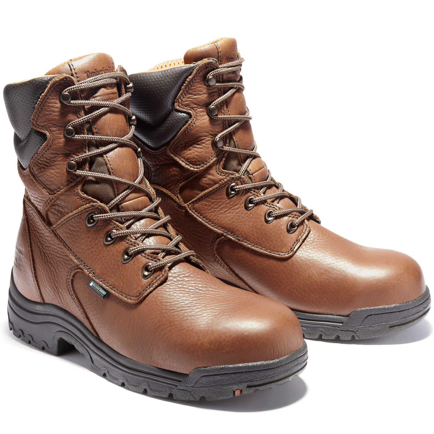 Timberland PRO TiTAN Men's 8-inch Aluminum Toe Waterproof Boot - front