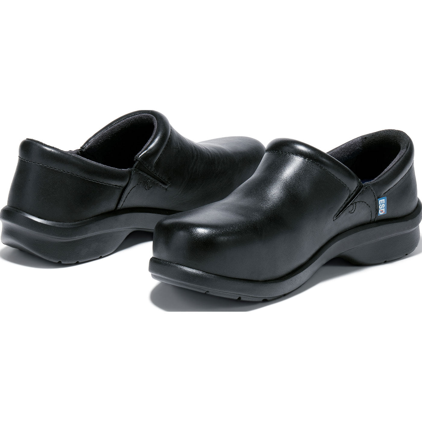 Timberland PRO Newbury Women's Alloy Toe Static-Dissipative Slip-On Work Shoe - back