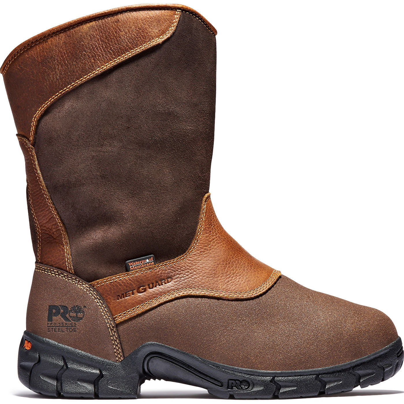 Timberland PRO Excave Men's Internal Metatarsal Steel Toe Waterproof Work Wellington - profile