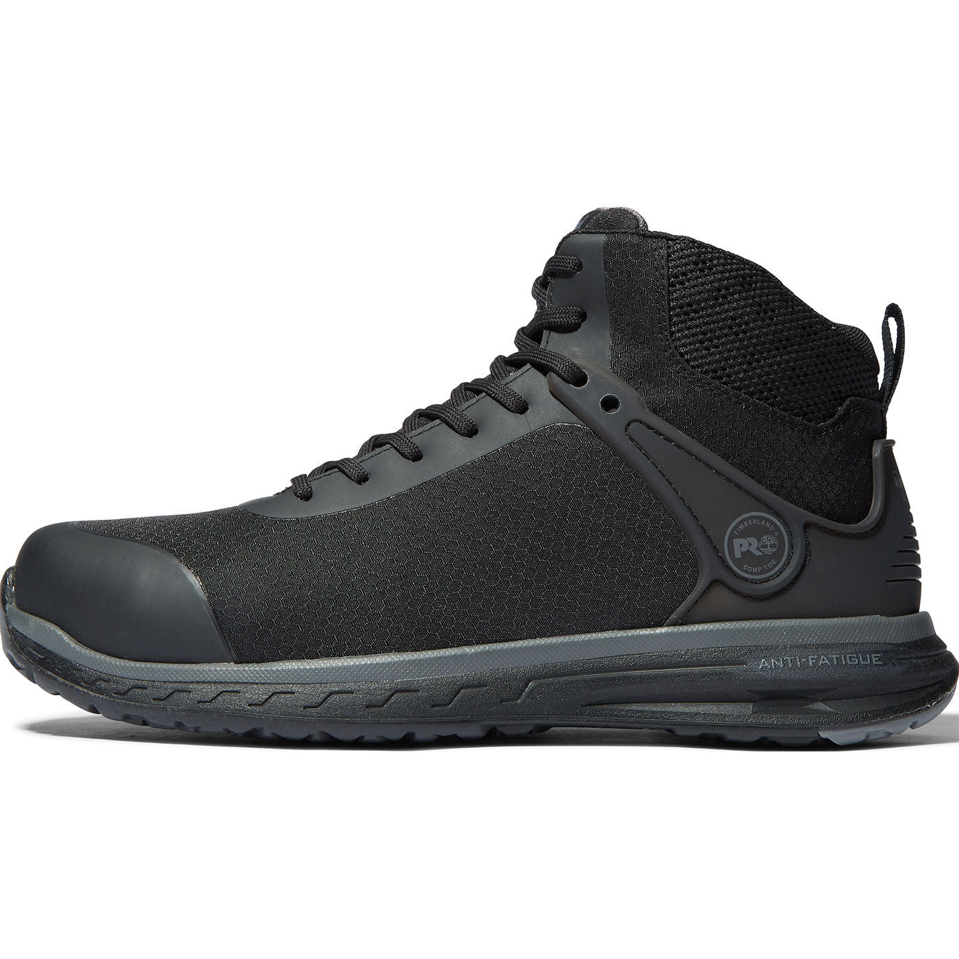 Timberland PRO Drivetrain Mid Men's Composite Toe Static-Dissipative Athletic Work Shoe - profile
