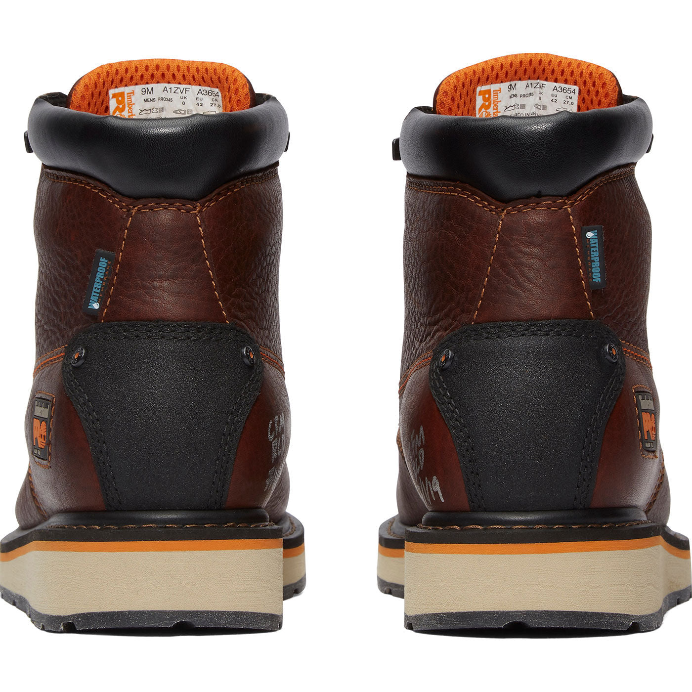 Timberland PRO Gridworks Men's Alloy Toe Electrical Hazard Waterproof Work Boot - back