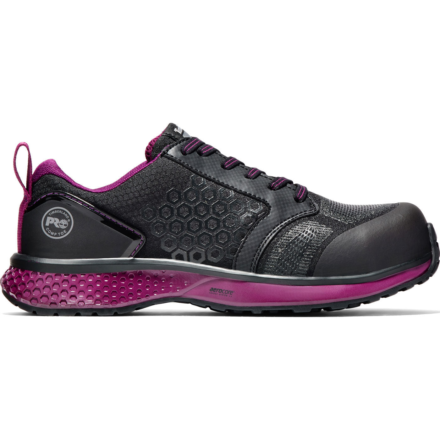 Timberland PRO Reaxion Women's Composite Toe Electrical Hazard Athletic Work Shoe - profile