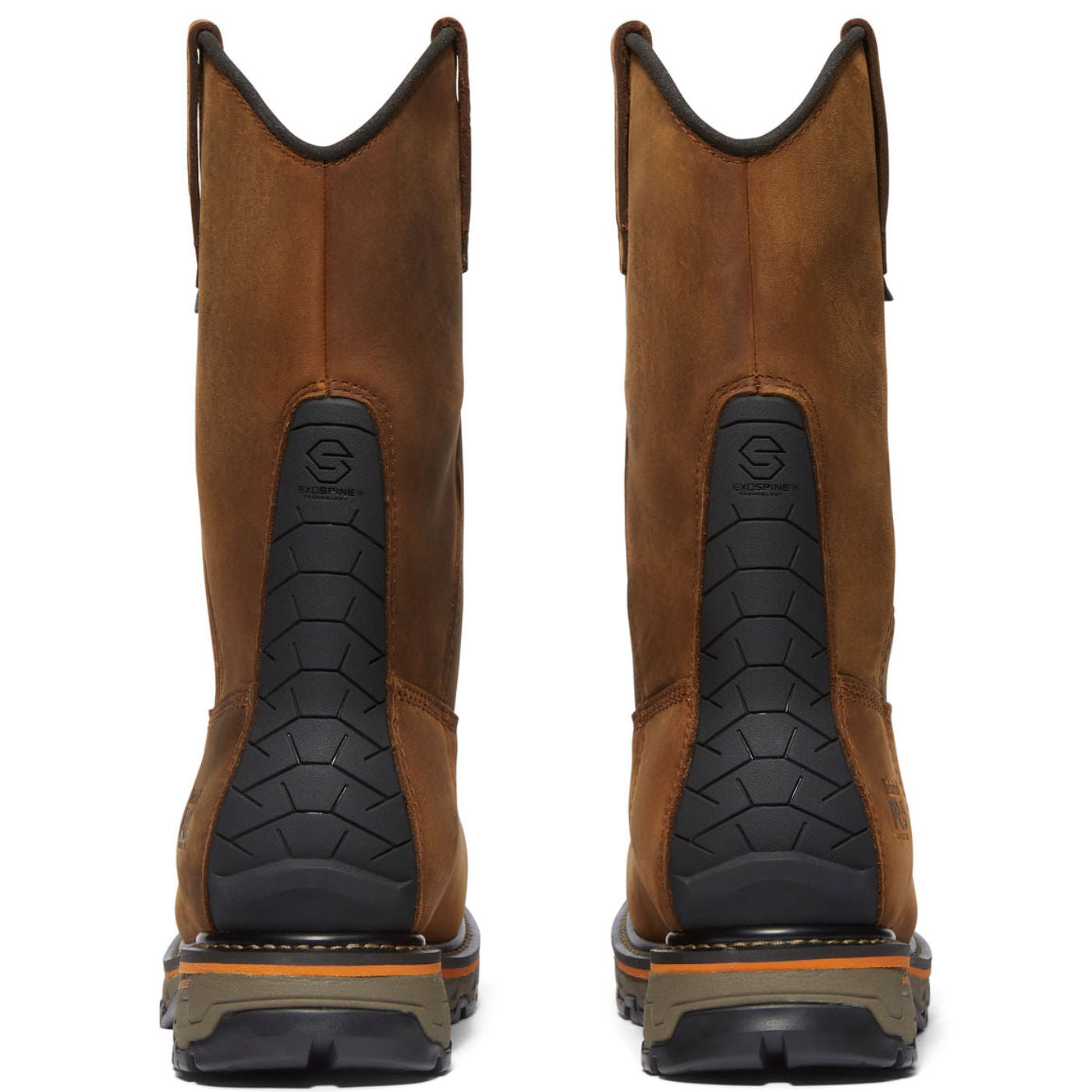 Timberland PRO True Grit Men's 10-inch Composite Toe Waterproof Pull-On Work Boot - back
