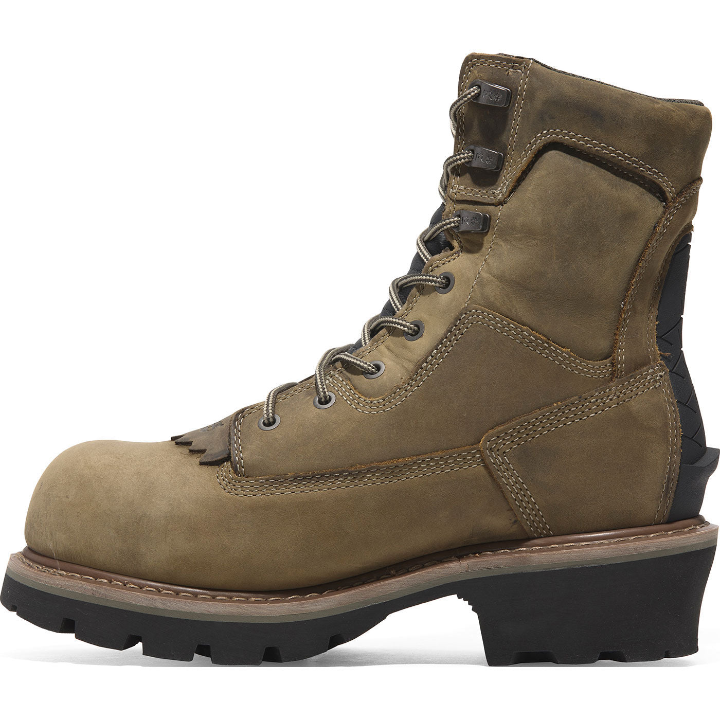 Timberland PRO Evergreen Men's 8-inch Composite Toe 400G Insulated Waterproof Logger Work Boot - profile