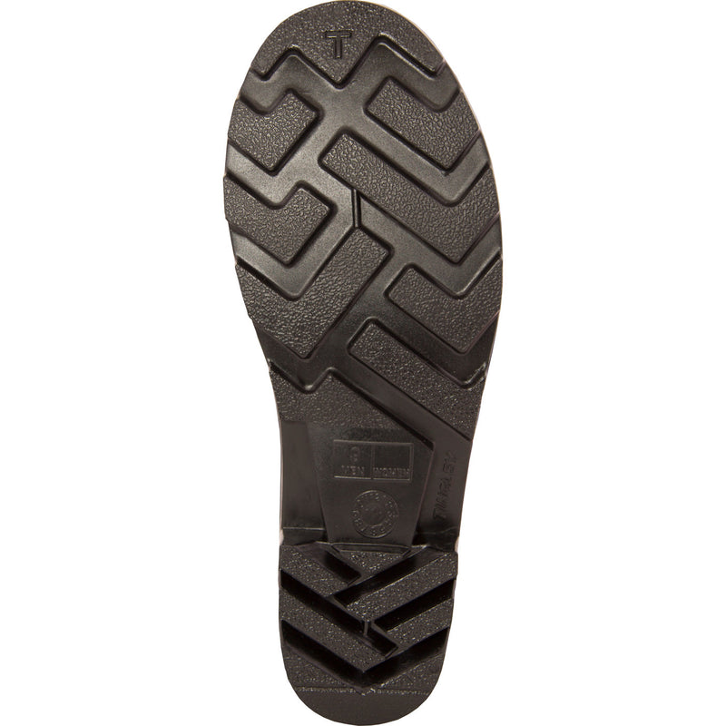 Tingley Pilot Unisex 15 inch PVC Steel Toe CSA-Approved Puncture Resistant Black Knee Boot - outsole