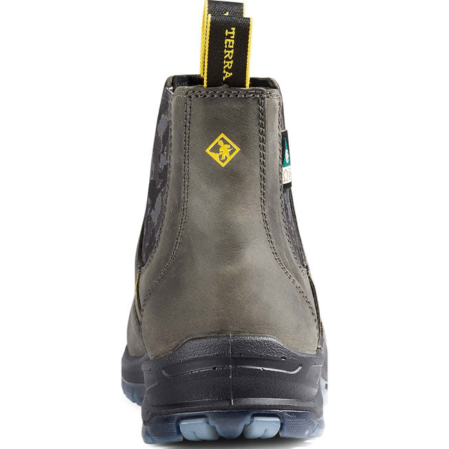 Terra Murphy Men's CSA Composite Toe Electrical Hazard Puncture-Resisting Waterproof Chelsea Work Boot - back
