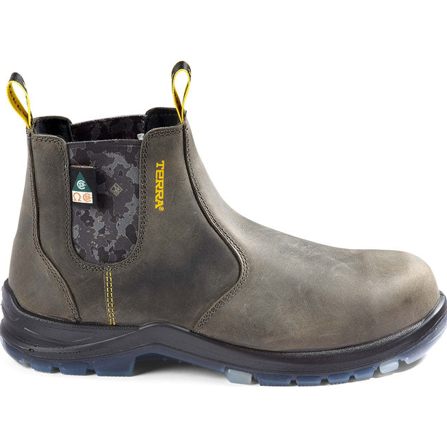 Terra Murphy Men's CSA Composite Toe Electrical Hazard Puncture-Resisting Waterproof Chelsea Work Boot - profile